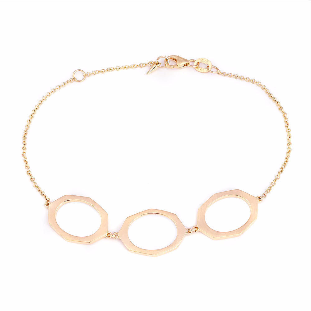 Diamond Bracelet | Affinity Sans | Irthly Rose / 14K / No Diamonds